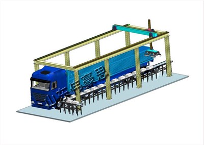 有機(jī)肥智能裝車機(jī)器人圖片現(xiàn)場(chǎng)