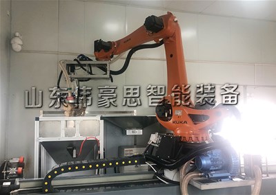 工業(yè)鹽自動拆垛機(jī)械手 智能拆垛拆包系統(tǒng)方案