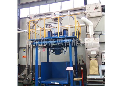 水泥自動噸包機(jī)定制 噸袋包裝秤客戶現(xiàn)場
