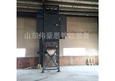 碳銨智能?chē)嵃瓢鼨C(jī) 噸袋拆包設(shè)備流程