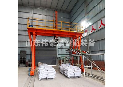 硫磺粉桁架式裝車機 袋裝自動裝車碼垛設(shè)備