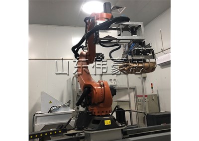 有機肥機器人拆垛機 拆垛機械手作業(yè)流程