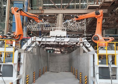 黃沙全自動裝車機(jī)器人 自動裝車機(jī)械手供應(yīng)商